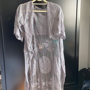 Rebellion sheer kimono